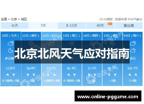 北京北风天气应对指南